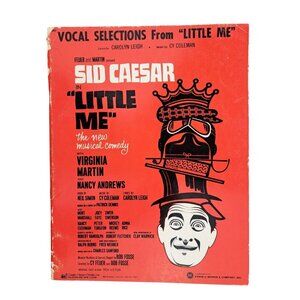 Vintage Vocal Selections Little Me Sid Caesar Neil Simon 1962 Musical Songbook